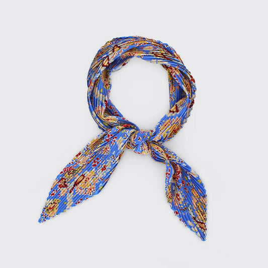 Bohemian Long Scarf - Blue