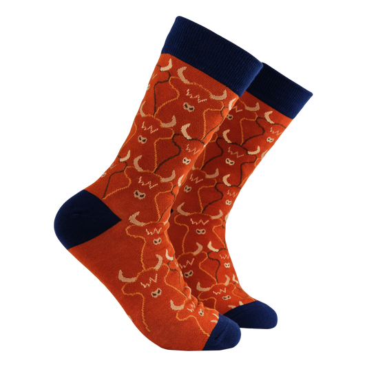Highland Cow socks - Herd Mentality