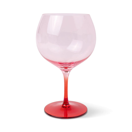 Pink and Red Wine Glasses - Se of 2