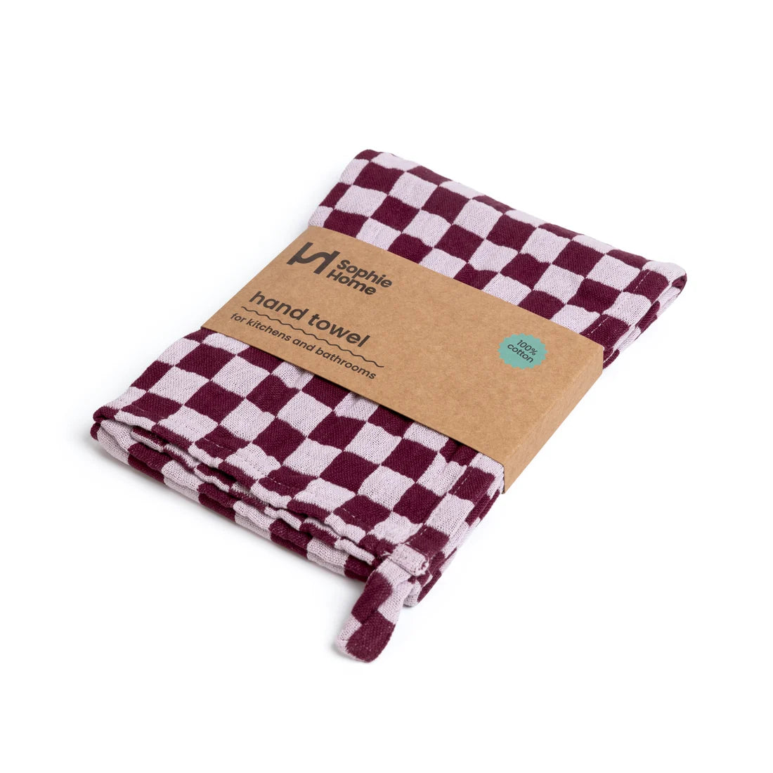 Check Hand towel - 2 colours
