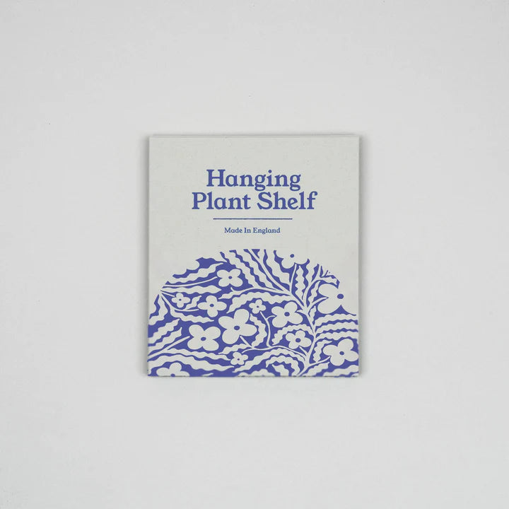 Hanging Plant Shelf (Small) Primrose, Blue