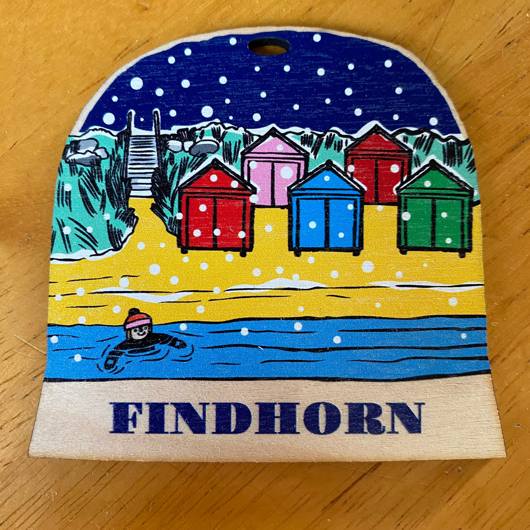 Christmas Snow Globe Decoration - Elgin | Findhorn | Cullen | Forres