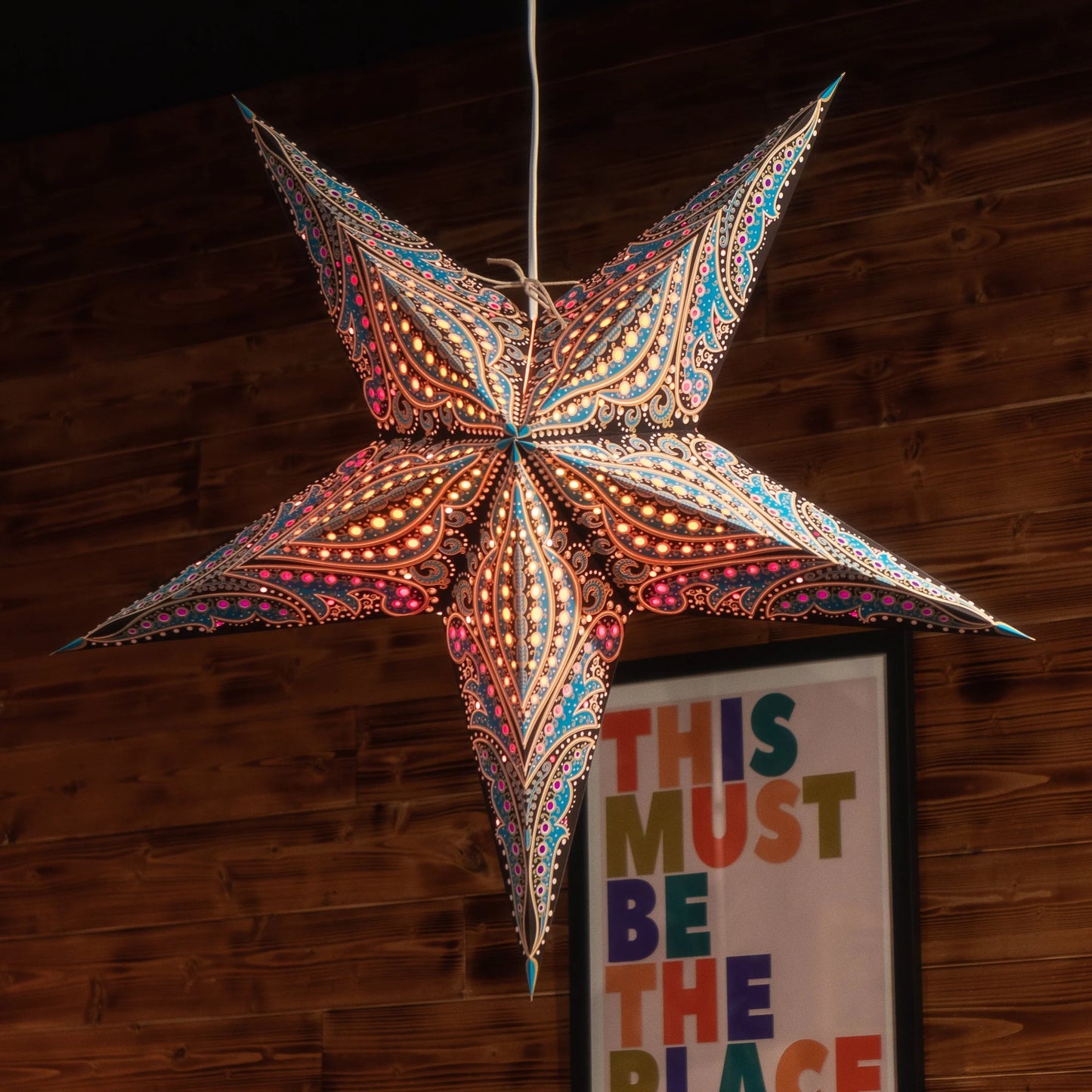 Paper Star Lantern - Fantasia Montana