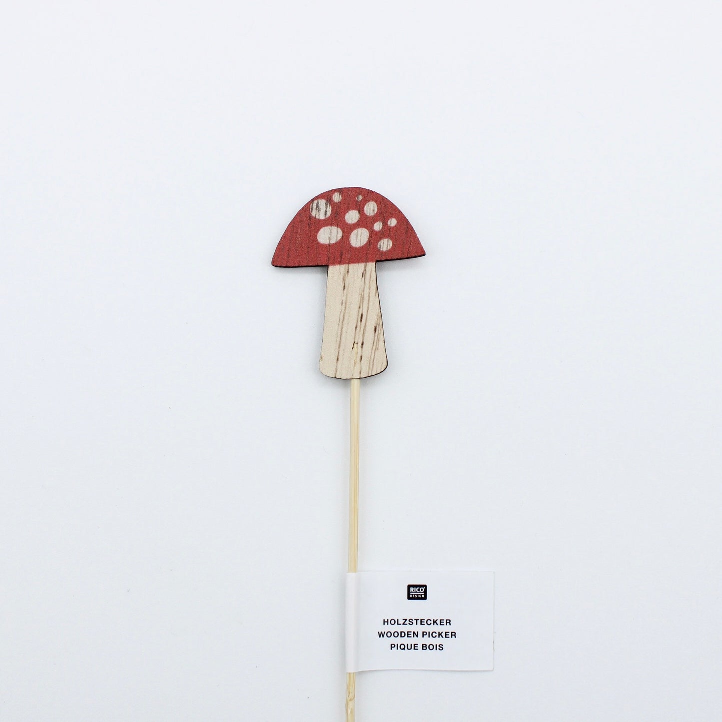 Wooden Mushroom Plant decoration