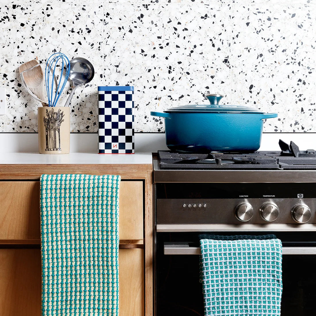 Check Storage Tin - 2 colours