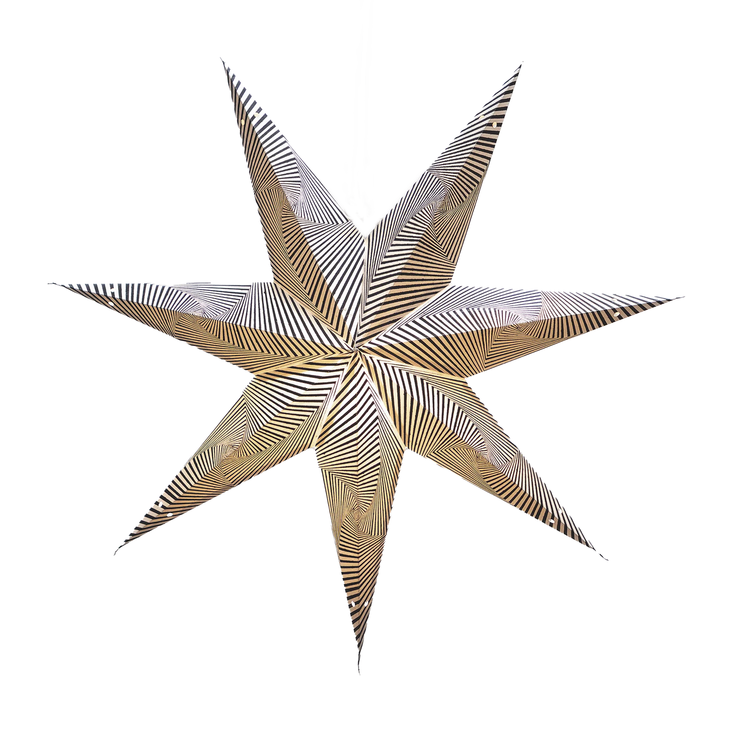 Paper Star Lantern - Liberty Noir