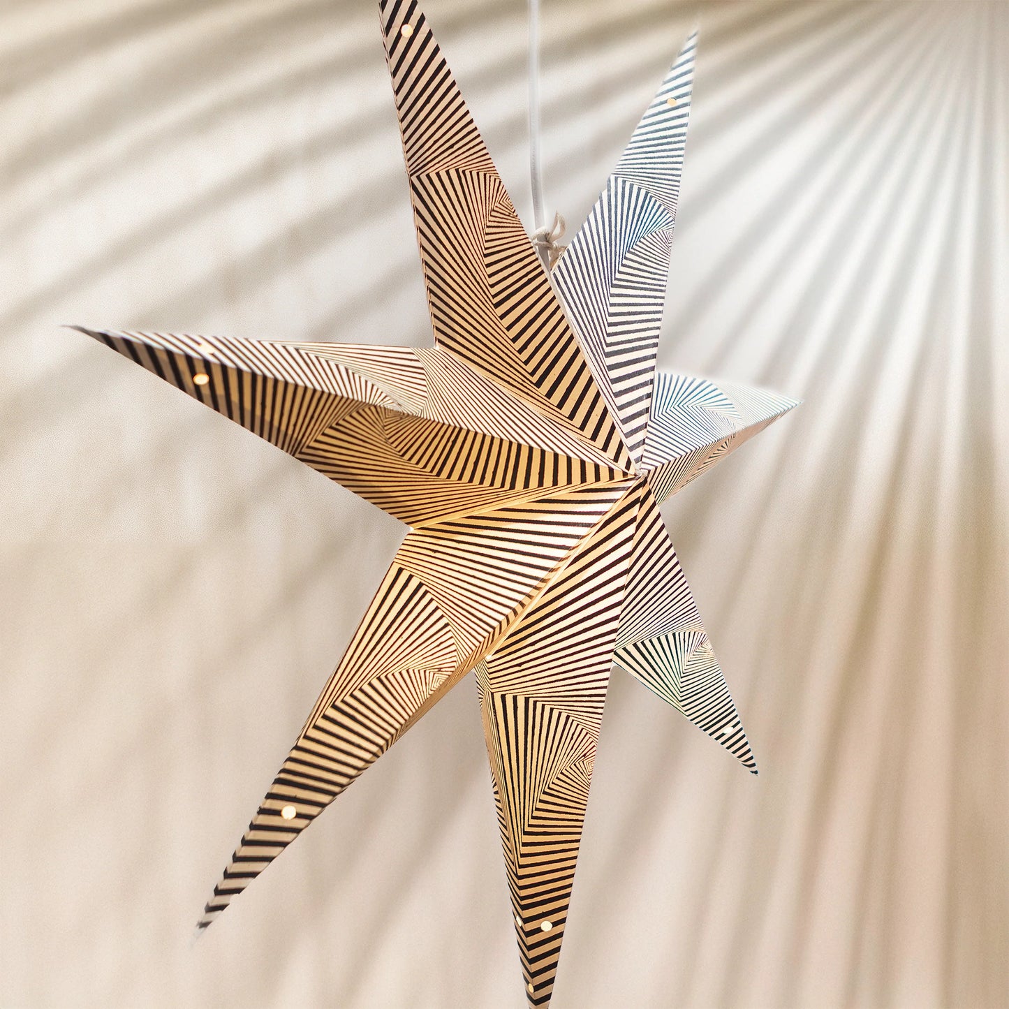 Paper Star Lantern - Liberty Noir