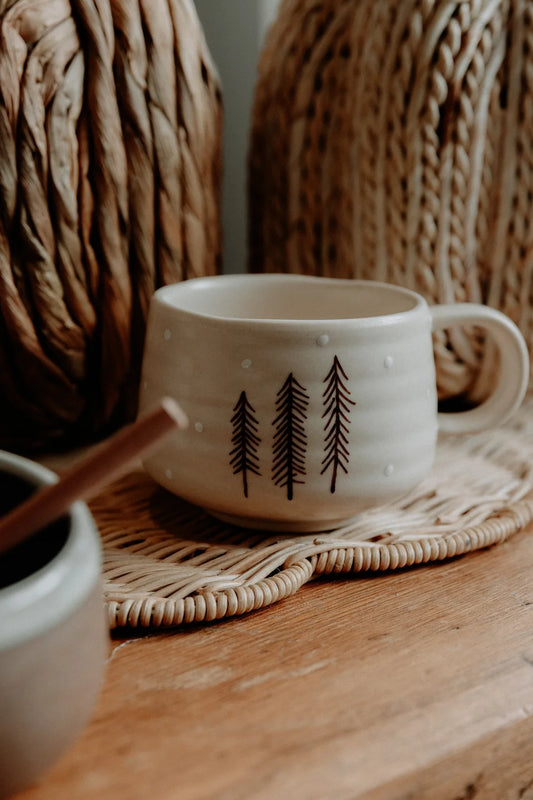 Hand Painted Nordic Mug