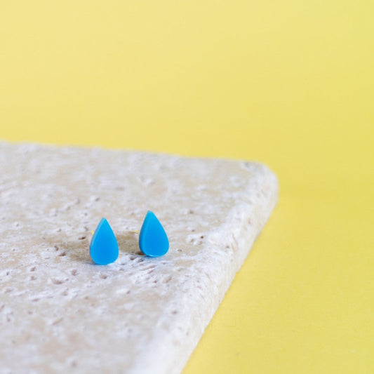 Raindrop Stud Earrings