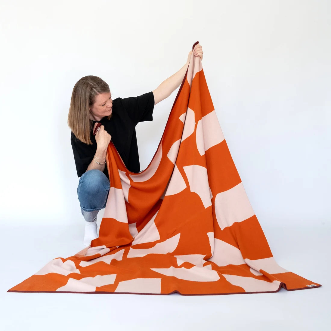 Sophie Home Deko Throw - Orange