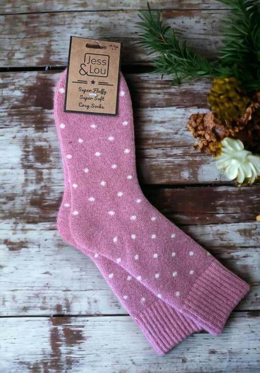 Cosy Delightful Dots Socks