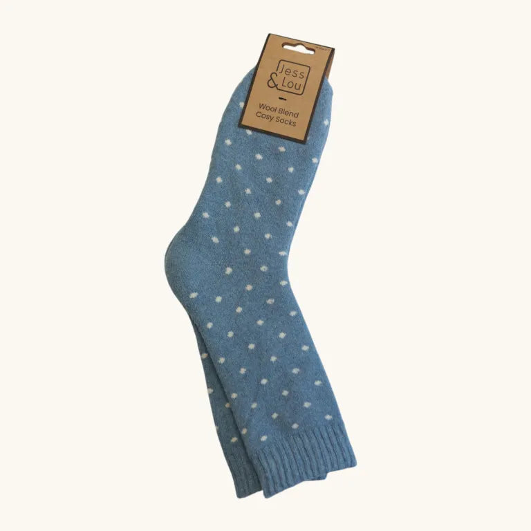 Small Dot cosy socks - 2 colours