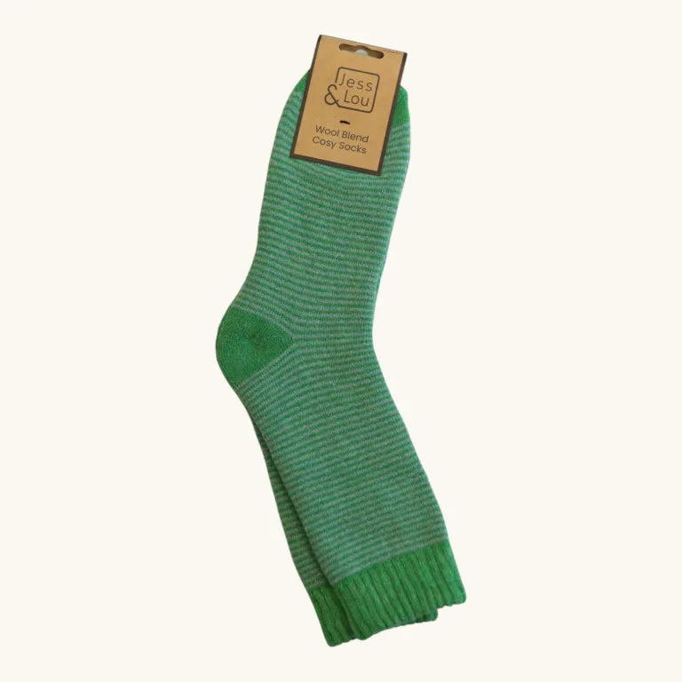 Thin Stripe cosy socks
