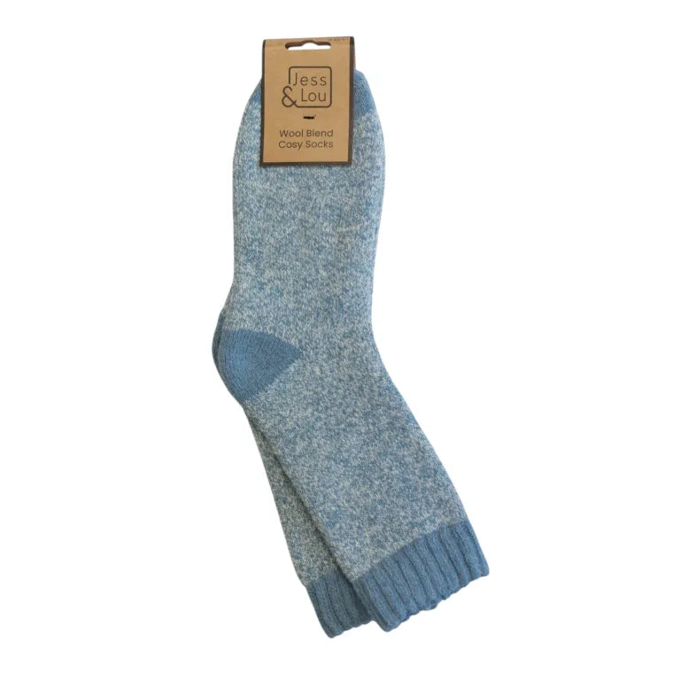 Marl cosy socks - 3 colours