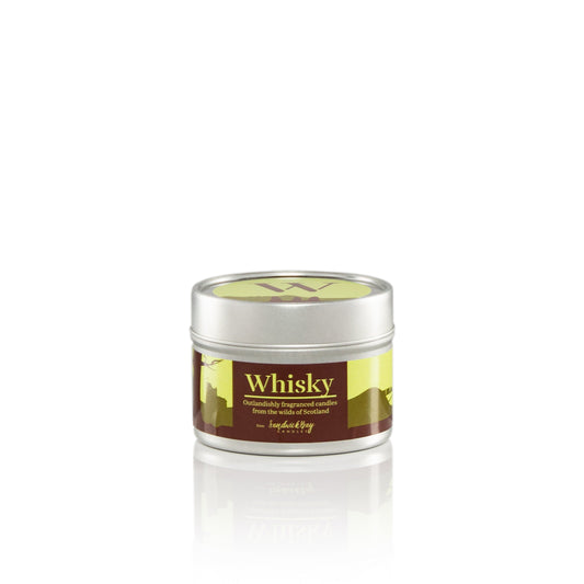 Small Travel Tin Candle - Whisky