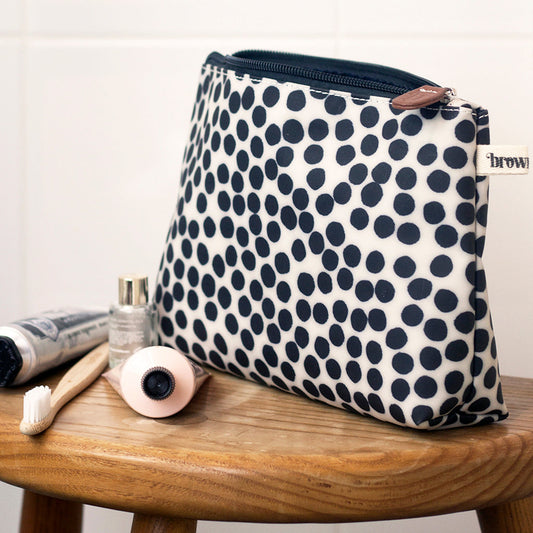 Spot Wide Make up Bag