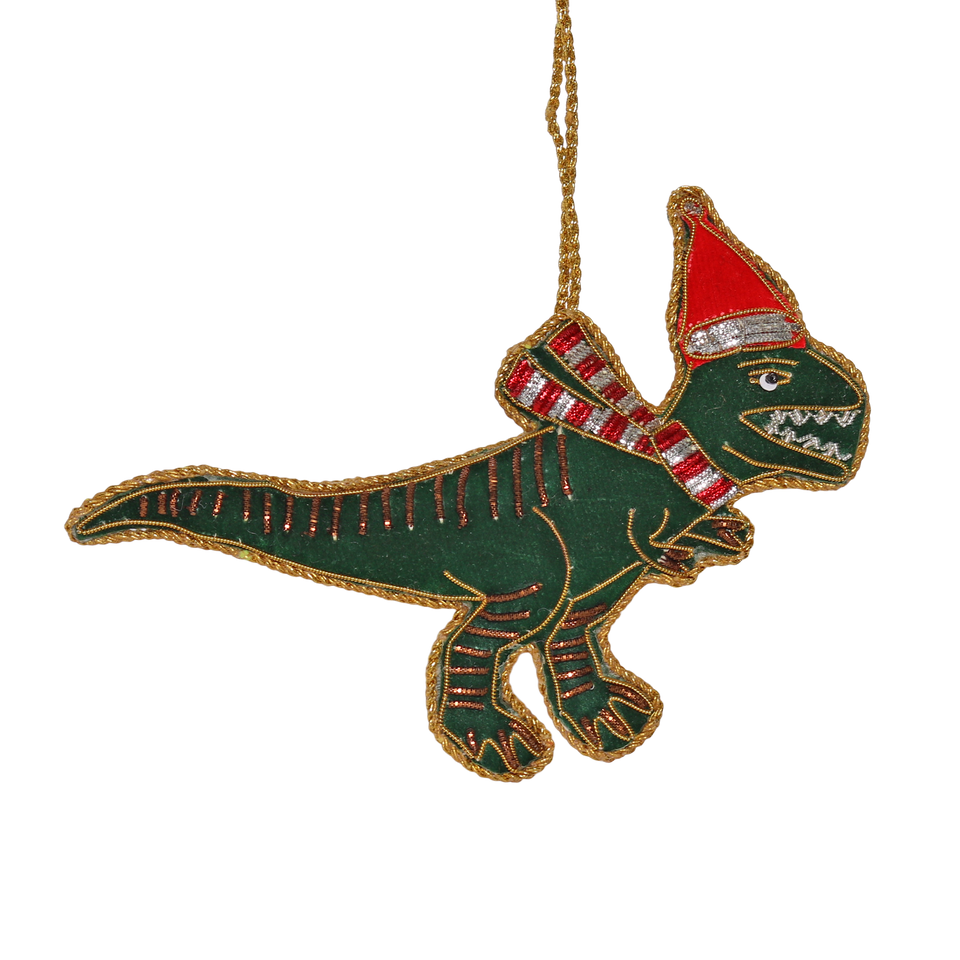 T-Rex Embroidered Decoration