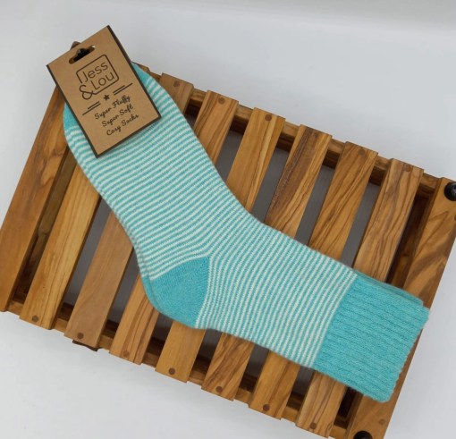 Cosy Socks - Striped Ribbed Socks - 4 Varieties