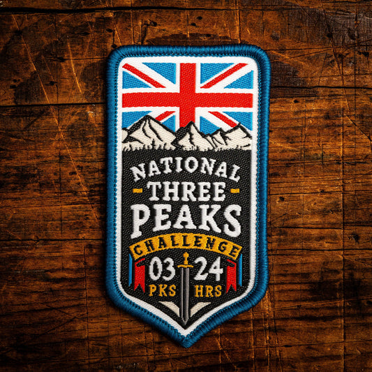 UK National Three Peaks Challenge patch