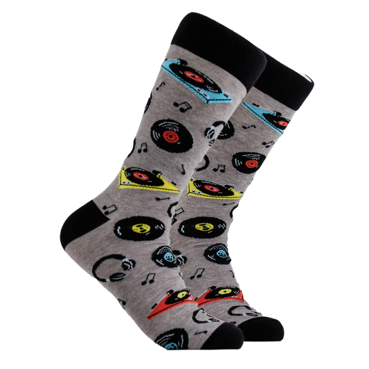 Vinyl Lifer socks