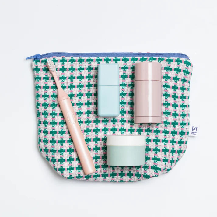 Recycled Cotton Wash Bag - 2 designs