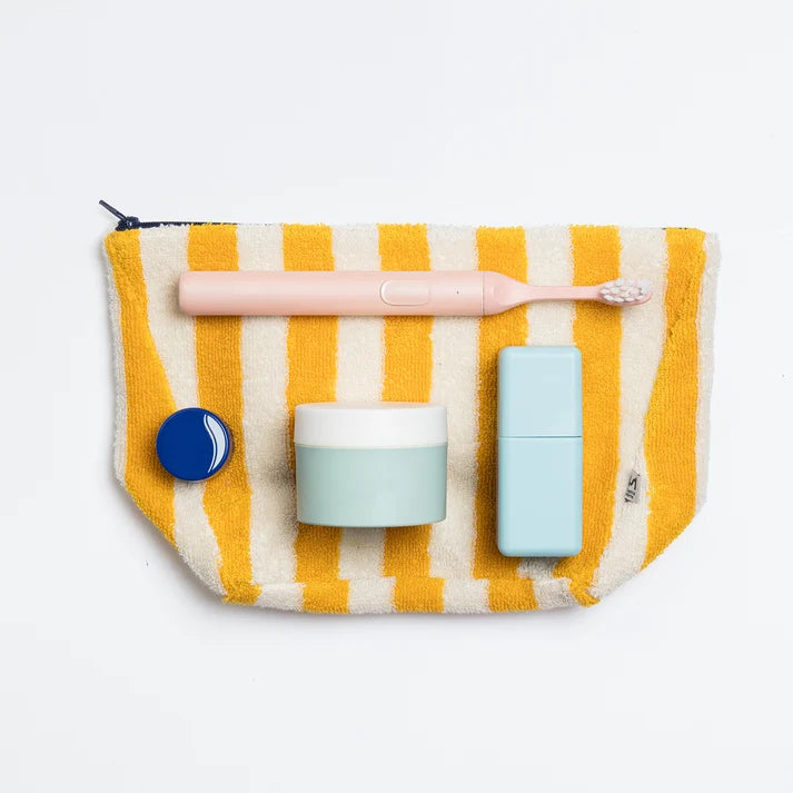 Striped Terry Wash Bag - 2 designs