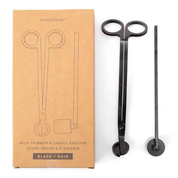 Wick Trimmer & Candle Snuffer Gift Set - Matte Black