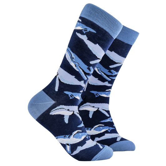 Whale socks - Whale of a time
