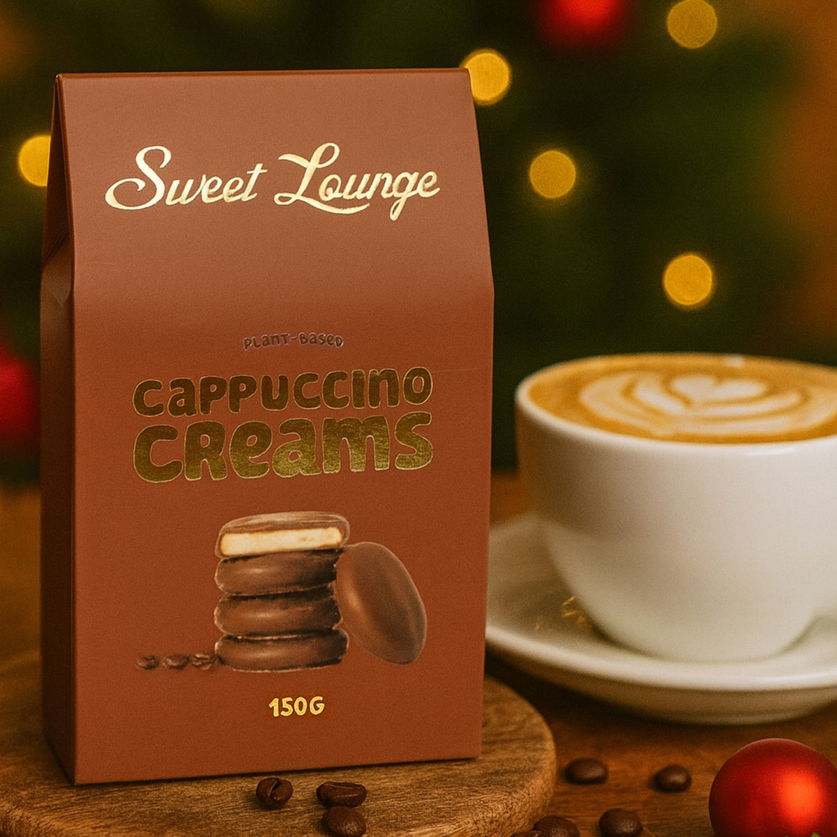 Plant-Based Chocolate Cappuccino Creams