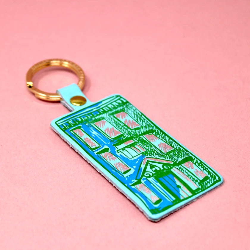 Apartment Keyring - Turquoise