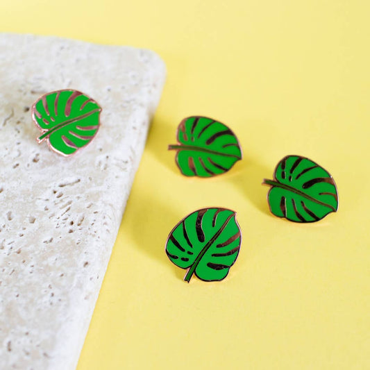 Monstera Leaf Pin