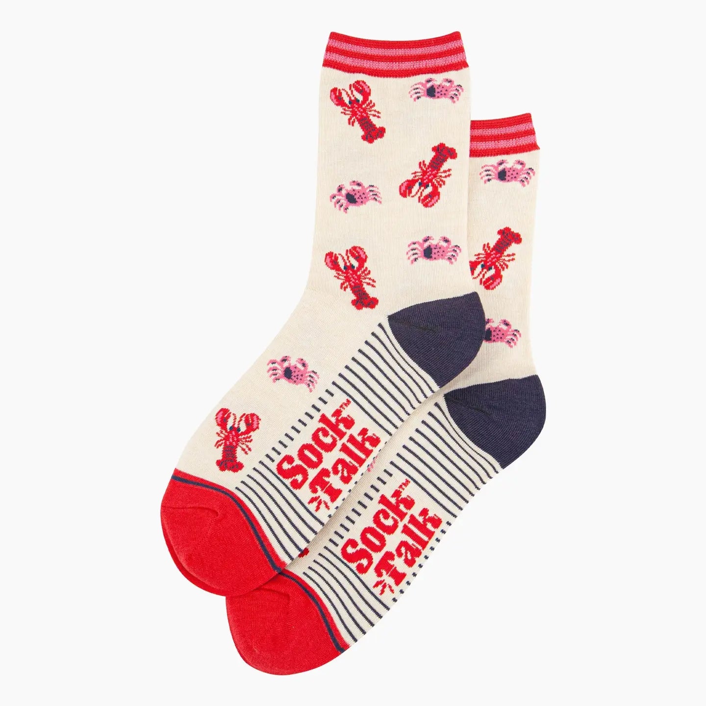 Lobster & Crab Bamboo Socks