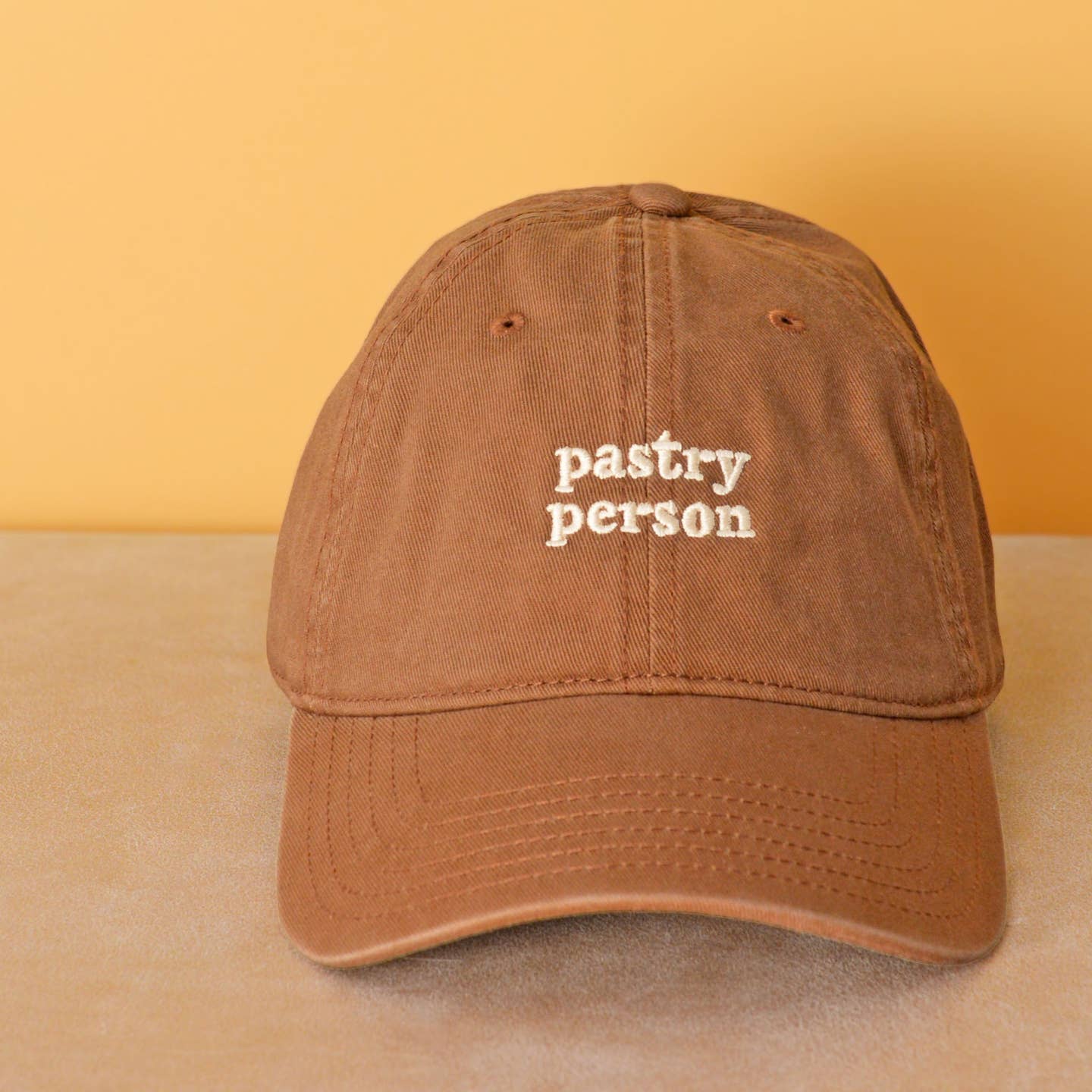 Pastry Person, Cotton Baseball Cap