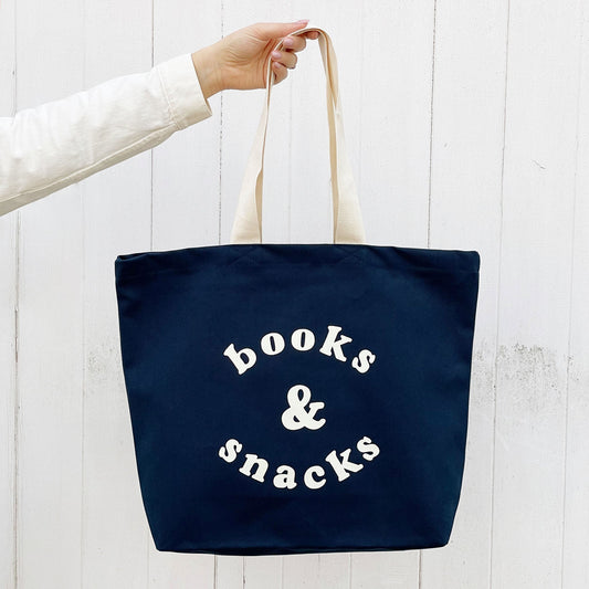 Books and Snacks Bag - 4 colours'