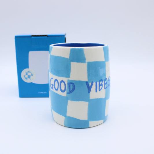 Decorative Elias "Good Vibes" Tumbler