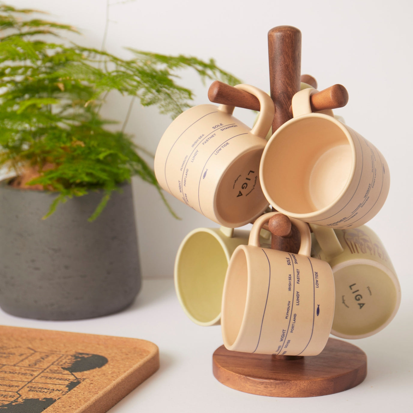 Stoneware Mug - Shipping Forecast