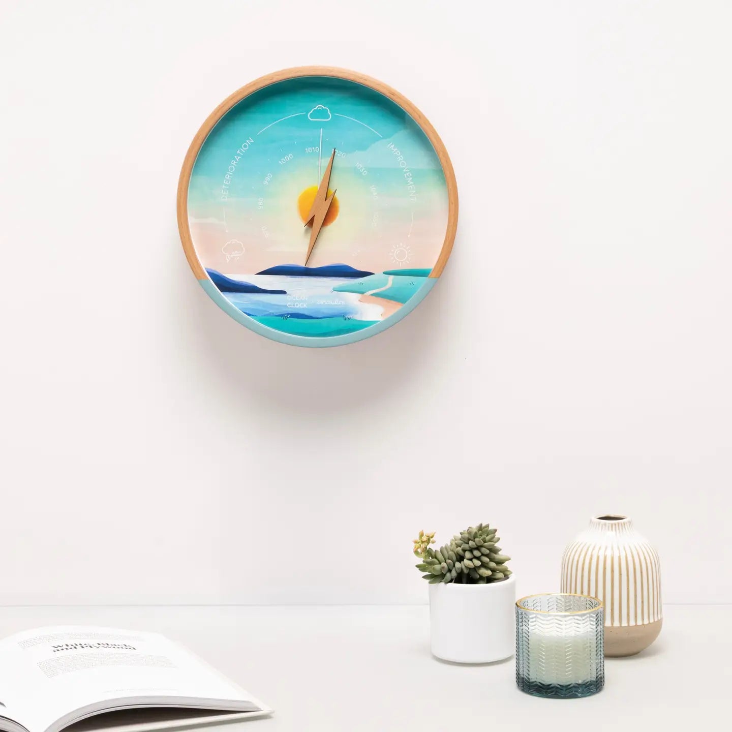 Barometer - Studio Amarillon Sunset hills/sea - Limited Edition