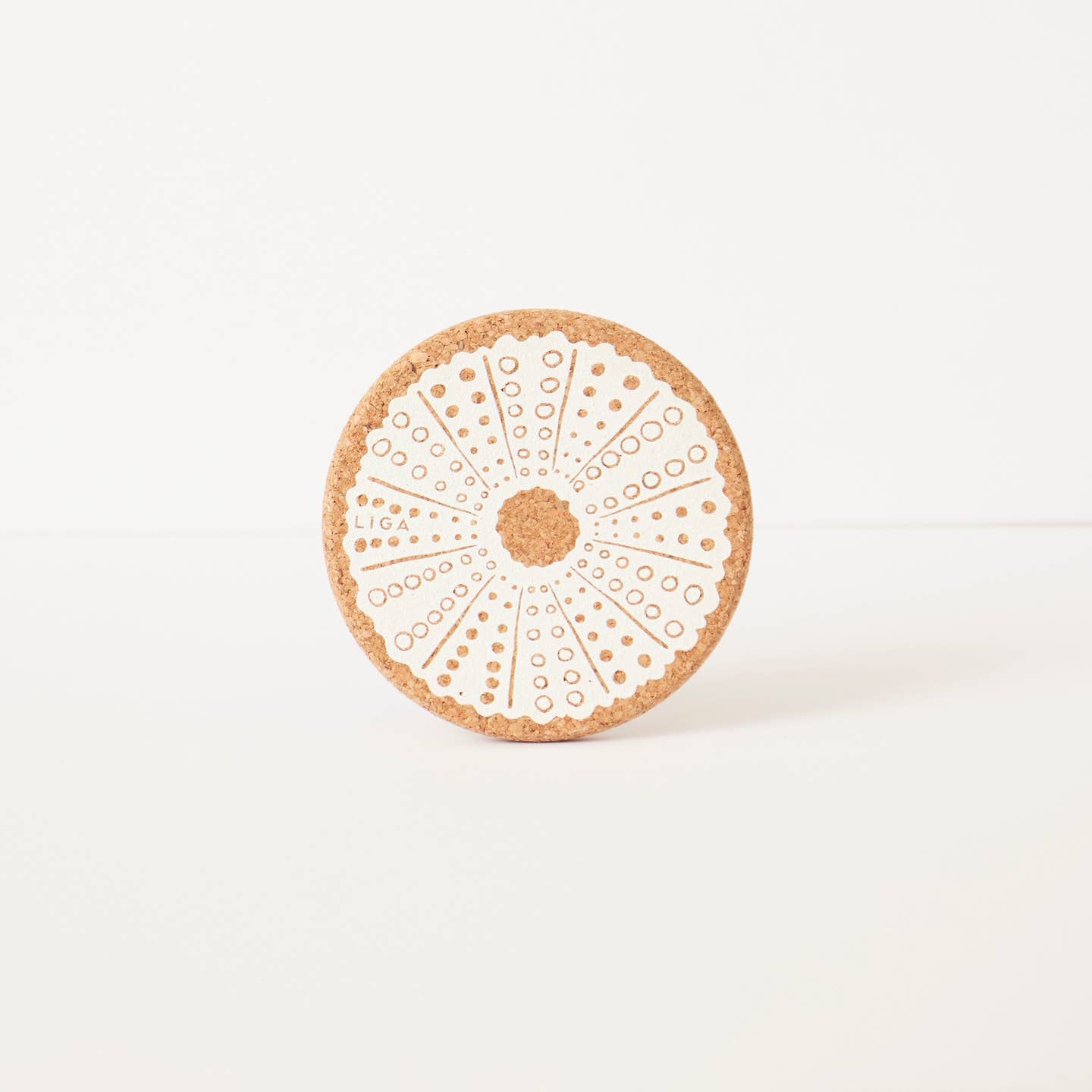 Cork Coaster Pack of 4 - Sea Anenome