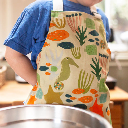 Children's Apron - under the sea