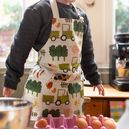 Children's Apron - farm