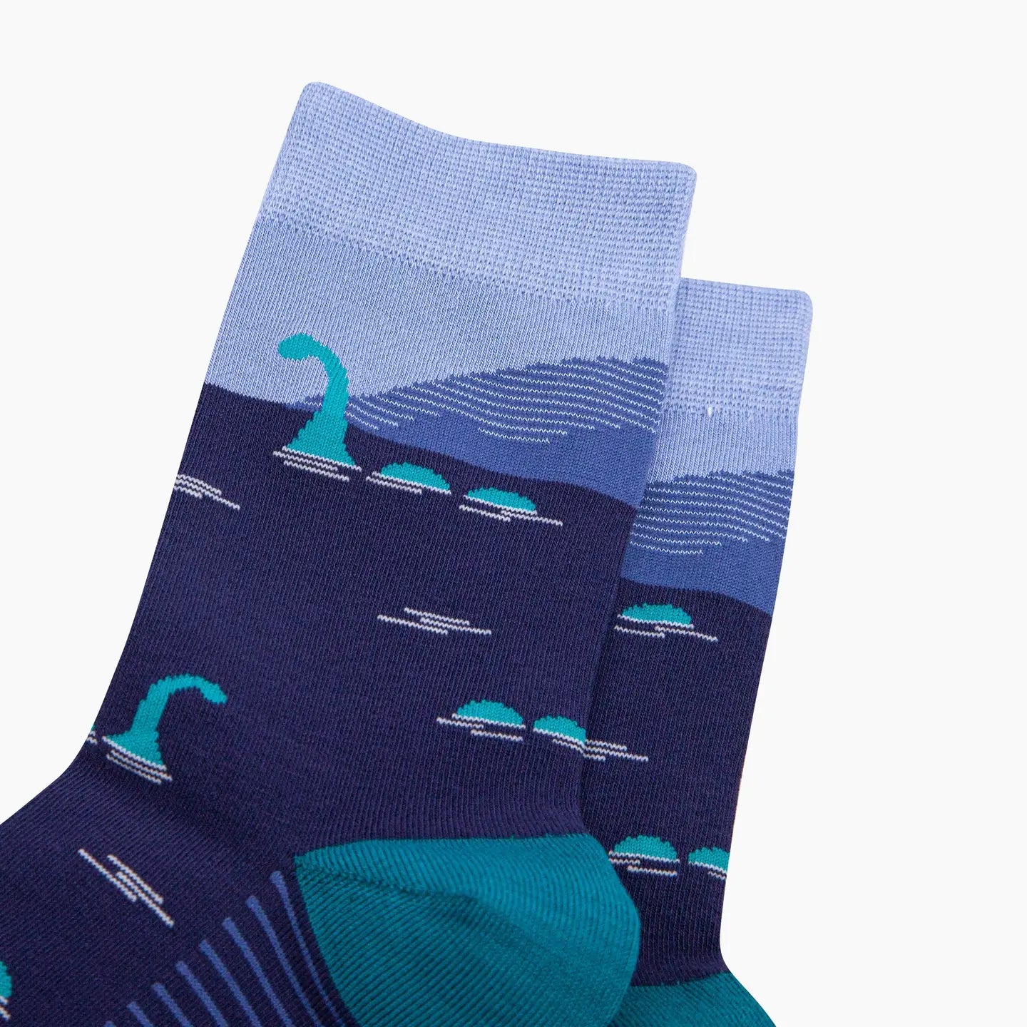 Loch Ness Monster Bamboo Socks
