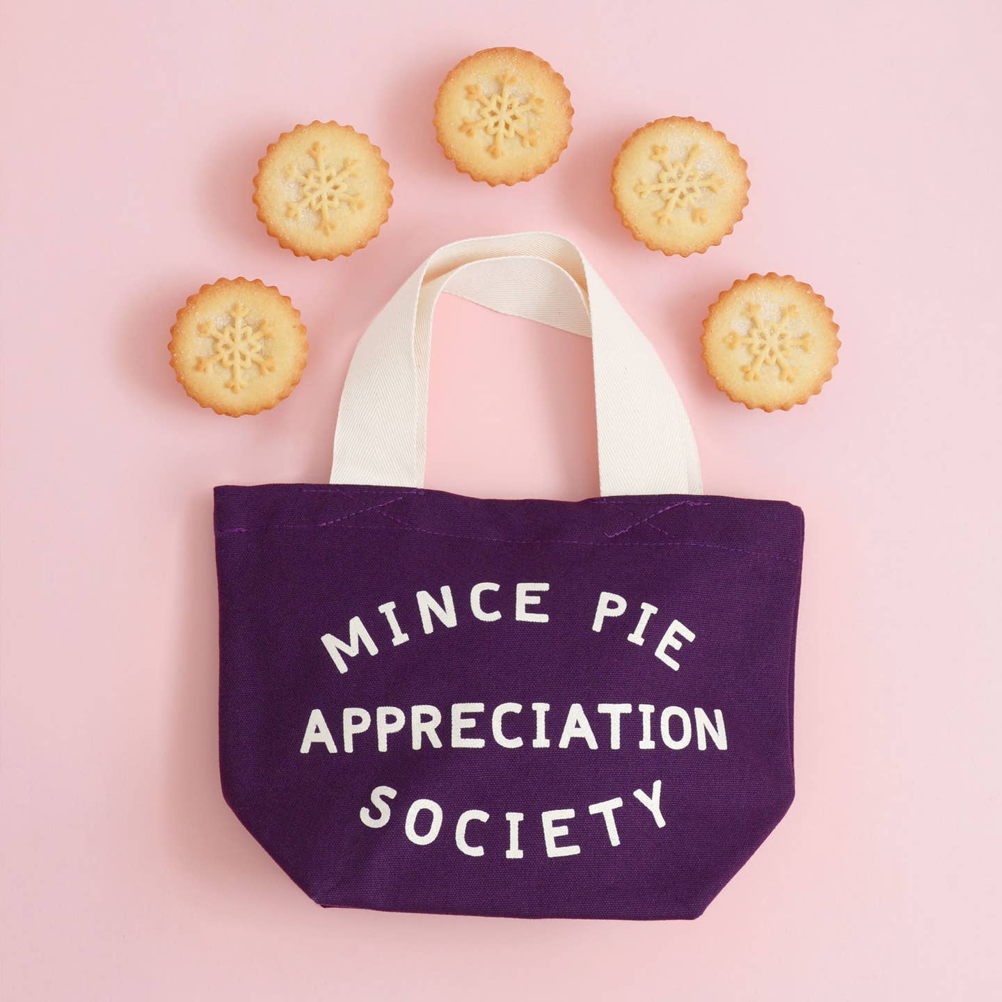 Mince Pie Appreciation Society - Little Plum Bag