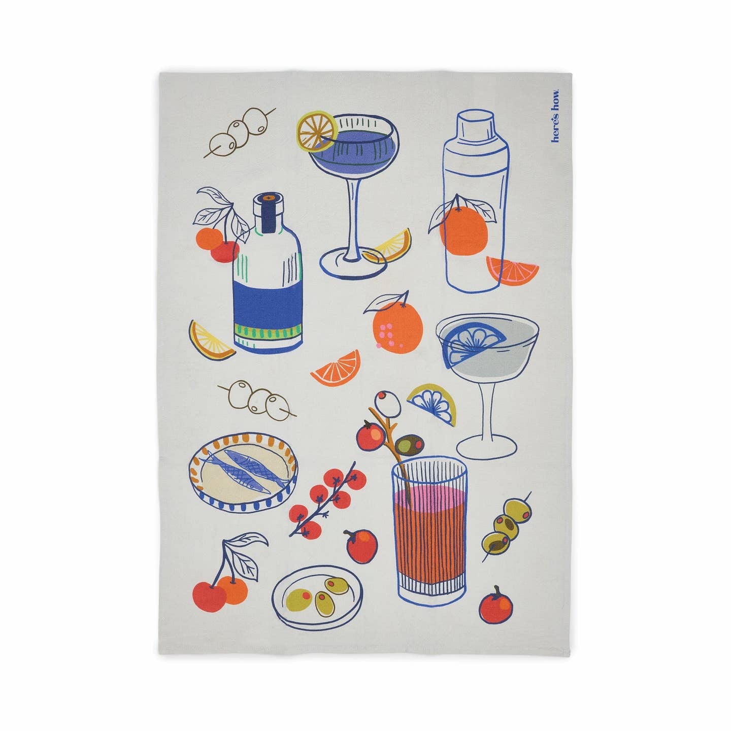 The Emmy Teatowel - Cocktails