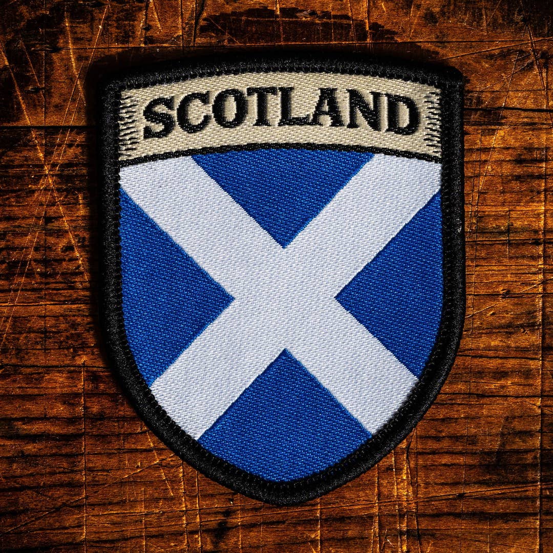 Saltire Shield Patch