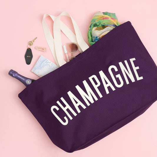 Champagne - Really Big Plum Bag
