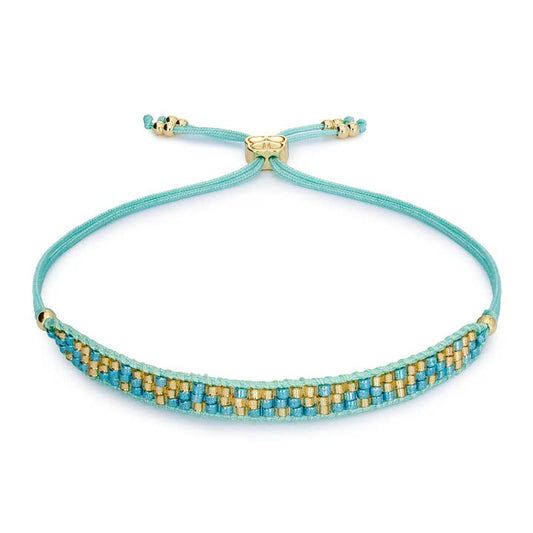 Freedom Turquoise Beaded Friendship Bracelet