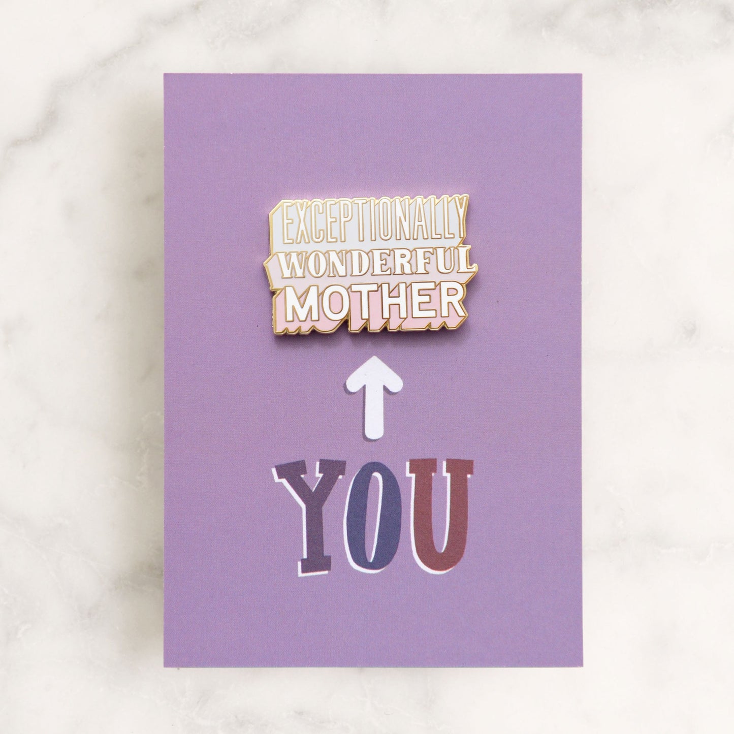 Enamel Pin Exceptionally Wonderful Mother