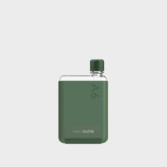A6 Memobottle - Moss Green, 375ml
