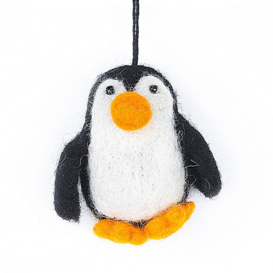 Handmade Baby Black Penguin hanging Decoration