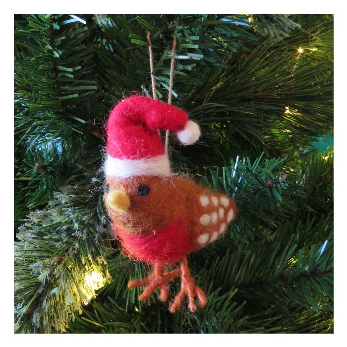 Christmas Chicken Hanging Decoration